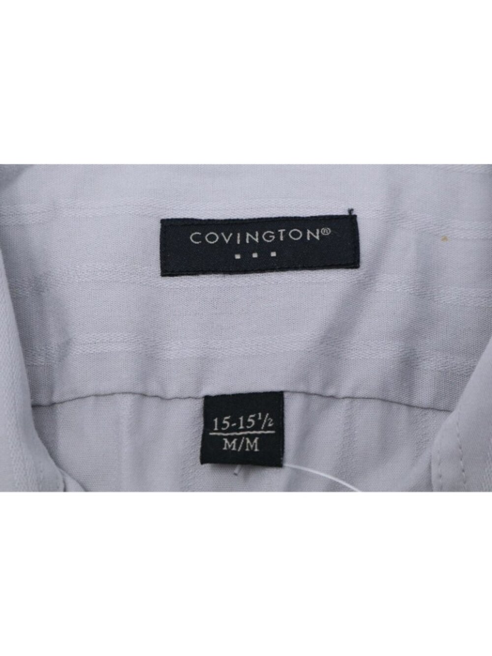Grandpacore Dress Shirt 15 15.5 Men M Gray Button Up Corpcore Office Capsule VTG - Picture 5 of 10